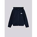 felpa full-zip con logo