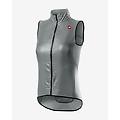 gilet antivento aria grigio donna l