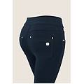 leggings n. o. w. superskinny vita media in jersey organic dark sapphire donna small