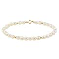bracciale gabrielle oro giallo perla d'acqua dolce collezione gabrielle oro giallo