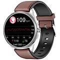 orologio intelligente con polso ossigeno nel sangue pressione sanguigna monitor del sonno brown
