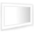 - specchio da bagno con led bianco 80x8 5x37 cm in acrilico