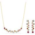 set constella taglio misto multicolore placcato color oro os