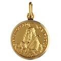 medaglia san francesco da paola oro giallo gl100748