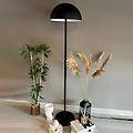piantana sandro nera altezza 160 cm metallo e27