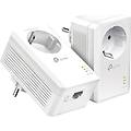 tl-pa7017p kit powerline con presa passante schuko av1000 mbps su powerline 1 porta gigabit plug and