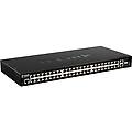 switch l3 50 porte 10g sfp+ impilabile gestito tramite web vlan nero 1u
