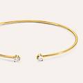 bangle doppio punto luce diamade glam oro giallo diamante lab-grown collezione diamade glam oro