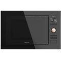 built-in digital microwave grandheat 2590 built-in blackrose. 900 w incorporato 25 litri 8 funzioni
