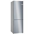 frigorifero combi serie 4 kgn362idf no frost 186cm 321l d inox