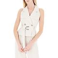 gilet misto viscosa liu jeans