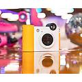 fotocamera istantanea instant smile+-bianco/giallo