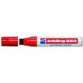 Edding 4 850 002 Marcatore Permanente Rosso Punta Smussata 5 Pezzi 4 850 002