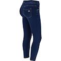 pantaloni n. o. w. superskinny vita media in jersey eco dark jeans-yellow seam donna large