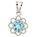 ciondolo donna punto luce oro bianco 803321737007