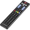 telecomando vvremotephil compatibile philips tv ir wireless nero