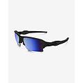 occhiali flak 2. 0 xl nero opaco con lenti prizm deep water polarizzate