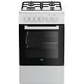 fss52020dw cucina a gas 4 fuochi 1 forno elettrico 50 cm classe a bianco