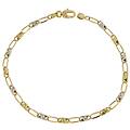 bracciale uomo oro giallo bianco gl101118