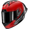 casco aeron gp blank sp carbon / rosso / anthracite nero rosso s