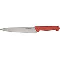 coltello da chef lunghezza lama 18 cm rosso