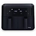 friggitrice ad aria fry900 9l 2400w doppio cestello 8 programmi touch