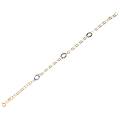 bracciale donna oro bianco giallo gl102038