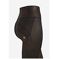 pantaloni push up wr. up vita altissima effetto metallizzato french roast coated donna extra large