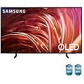 qe77s85daexzt televisione smart tv 55 pollici oled 4k wi-fi graphite black processore nq4 ai gen2