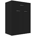 - scarpiera nera 60x35x84 cm in legno multistrato
