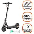 monopattino elettrico scooter 5 350w autonomia 60km ruote 10 freni ipx5 nero grigio