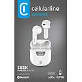 Cellularline Auricolari Tws Seek Bianco