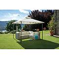 gazebo in ferro e poliestere 300x300 cm
