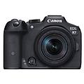 fotocamera mirrorless 33mpx eos r7 kit rf s 18 150mm is stm black 5137c010