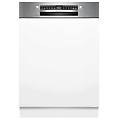 smi4evs08e 4 lavastoviglie integrata parziale cm. 60 14 coperti frontale inox spazzolato