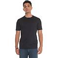 t-shirt girocollo blu