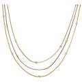 collana donna oro giallo bianco gl100722