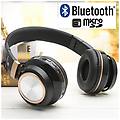 trade shop cuffie bluetooth wireless stereo pieghevoli con radio slot microsd microfono