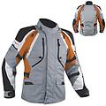 a-pro giacca offroad enduro moto turismo impermeabile tessuto protezioni arancione s