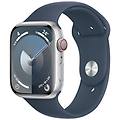 - watch series 9 45 mm digitale 396 x 484 pixel touch screen 4g argento wi-fi gps (satellitare)