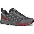 croda nera tech gtx scarpe trekking uomo grey/red 9 uk