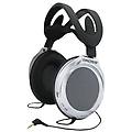 ur40 cuffia circumaurale padiglione auricolare nero argento