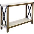 - consolle in legno 114 x 80 di design moderno industrial cm 115 50 x 37 x 82 h