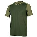 endura. maglietta gv500 foyle olive green tshirt ritiro gratis