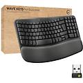 wave keys for business tastiera wireless ergonomica con supporto per i polsi imbottito tecnologia