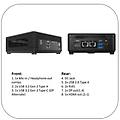 cubi 12m-217bit intel core i7 i7-1255u mini pc nero