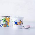 yogurt intero al mirtillo bio 2 x 115g