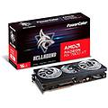 hellhound amd radeon rx 16gb gddr6 triple fan pci ex 4. 0 16x 1x hdmi 3 x displayport