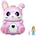 - scatola trasformabile coniglio con mini-doll polly figurina coniglietto e sorprese mini-doll a