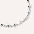 bracciale catena silver collection argento rodiato collezione silver collection bianco